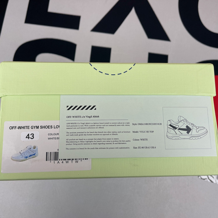 off-w out of office lace-up sneakers