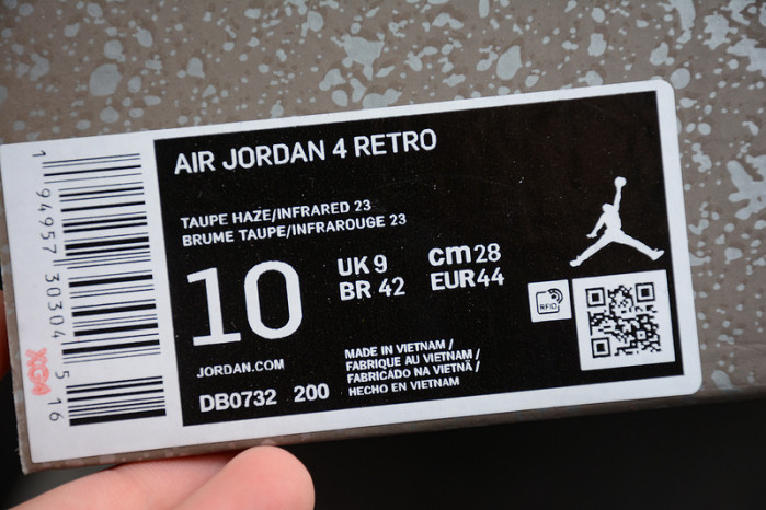 air jordan 4 retro taupe haze db0732-200