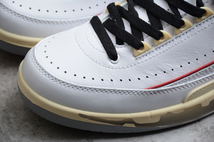 air jordan 2 low sp white red dj4375-106