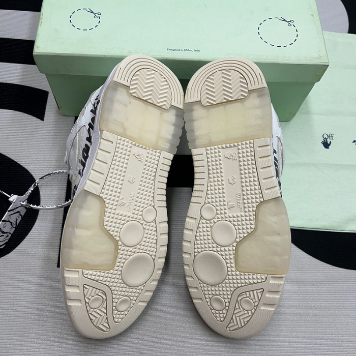 off-w out of office lace-up sneakers