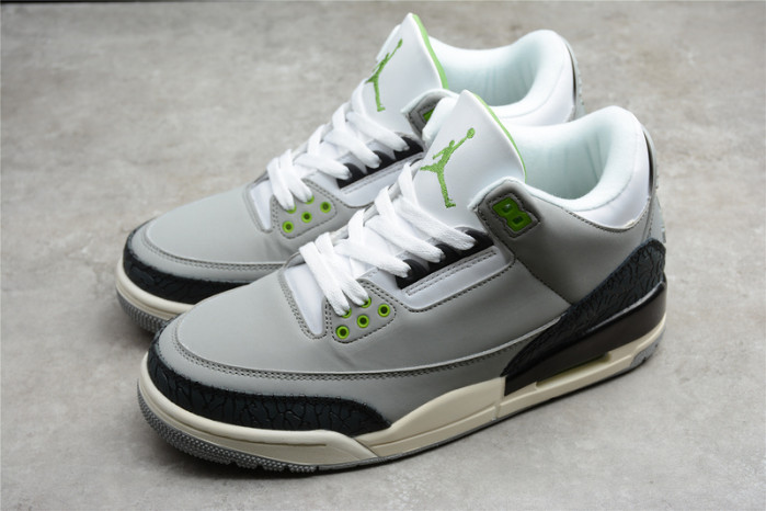 air jordan 3 retro ‘chlorophyll’’ 136064 006