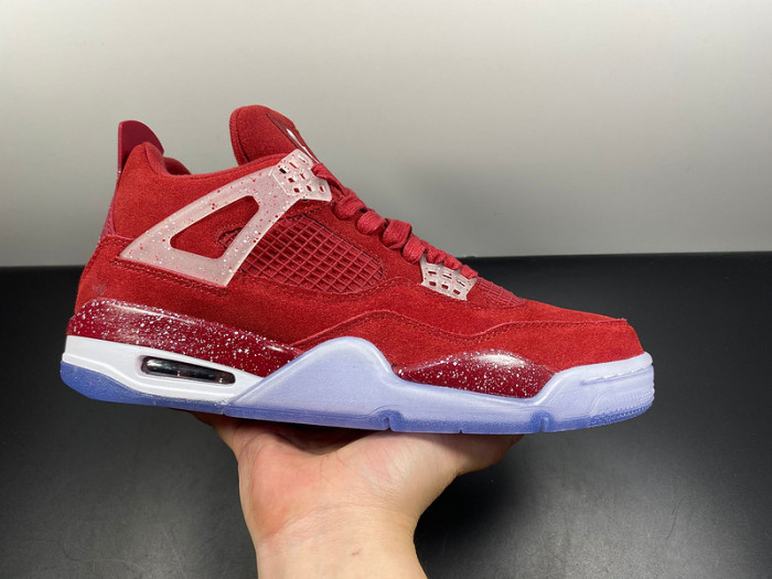 air jordan 4 retro pe red aj4-1032076