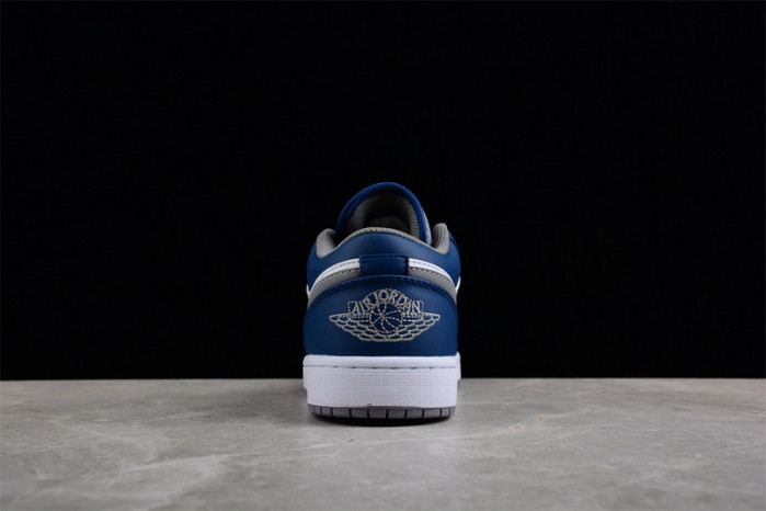air jordan 1 low “true blue” 553558-412