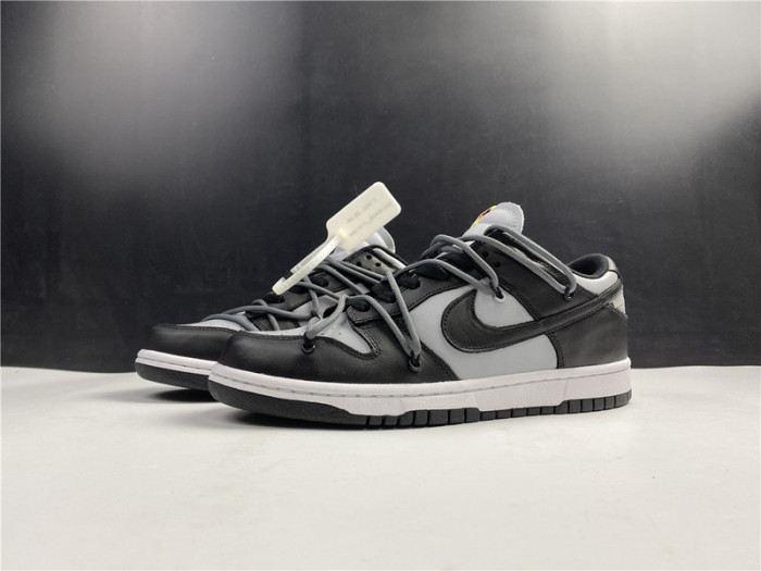 off-w x nike dunk low black salt ct0856 007
