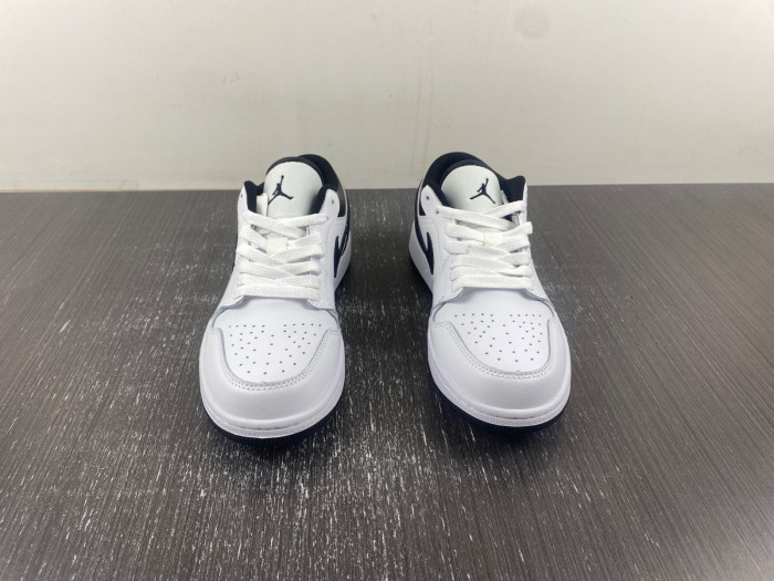 air jordan 1 low “white/black” 553558-132