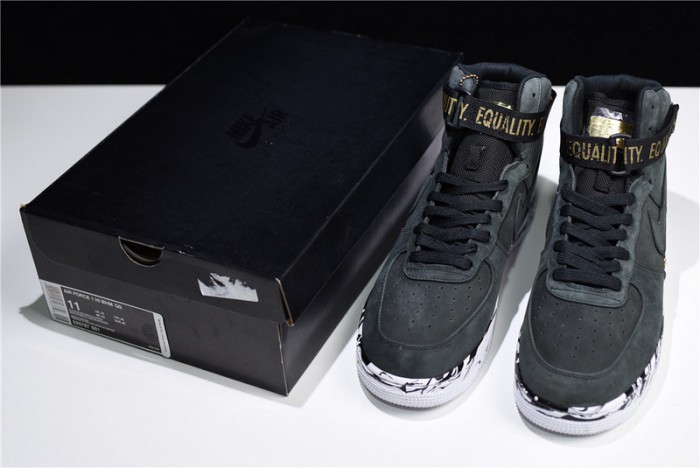 nike air force 1 hi bhm qs "bhm" 920787 - 001
