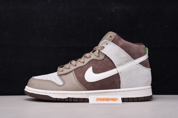 nike dunk high ''light chocolate''dh5348-100