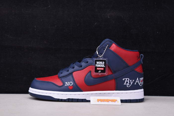 nike dunk high spme by any means navy dn3741-600