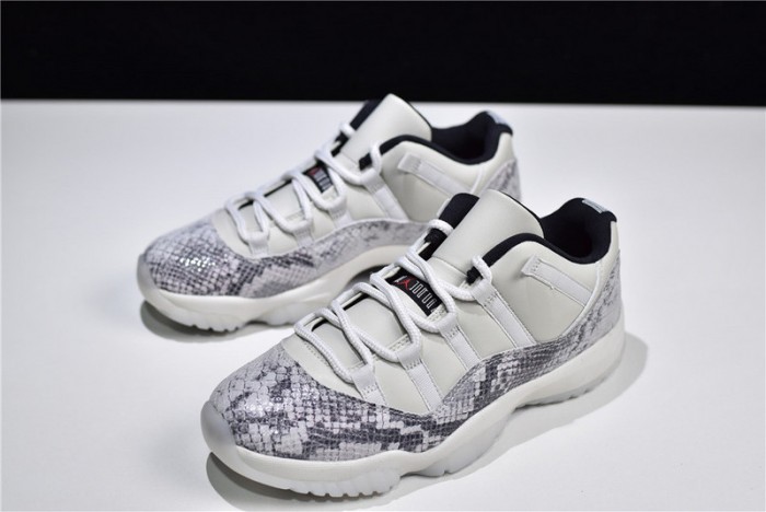 air jordan 11 low snakeskin light bone cd6846-002