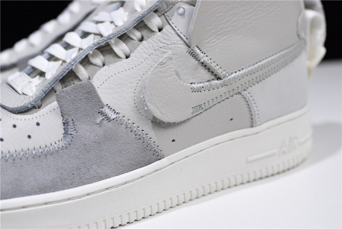 air force 1 high psny silver grey ao9292-001