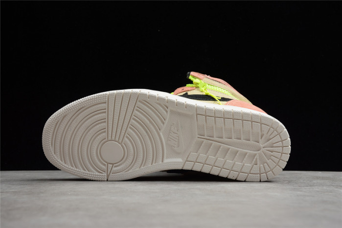 air jordan 1 high switch peach cw6576-800