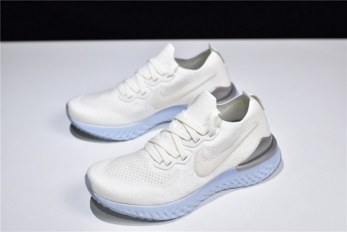 nike epic react flyknit 2 running shoe bq8927-100
