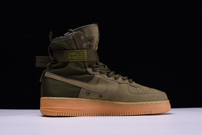 nike sf af1 special field boot air force urban utility olive green mens 859202-339