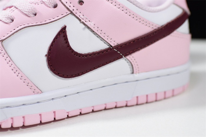 nike dunk low gs pink foam cw1590-601