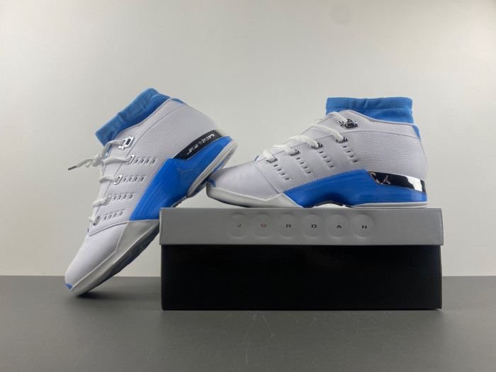 air jordan 17 low “university blue” fj0395-101