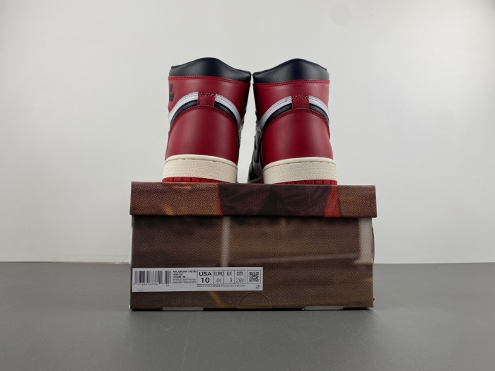 air jordan 1 high og “black toe reimagined” dz5485-106