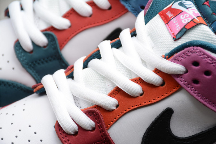 nike sb dunk low parra x dh7695-100