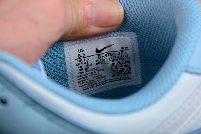 Nike Dunk Low Clear Blue Swoosh (GS) DH9765-401