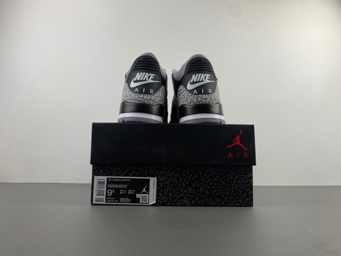 Air Jordan 3 OG “Black Cement” 2024 DN3707-010