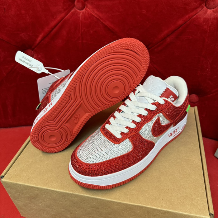 LouisVuitton x Nike Air Force LV LA09144