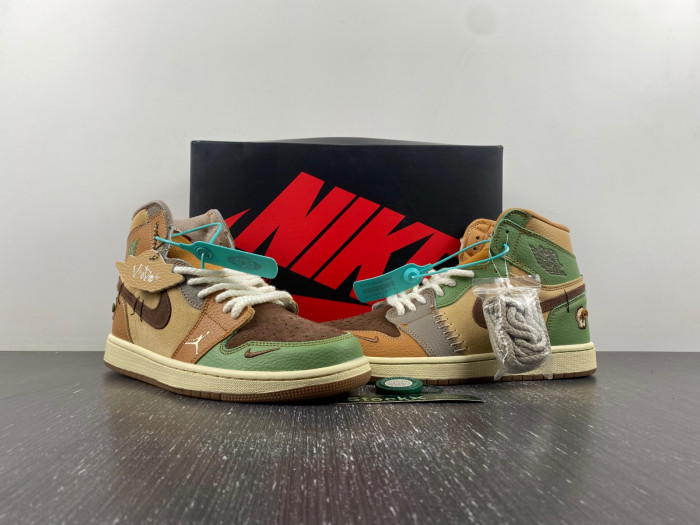 Zion Williamson x Air Jordan 1 High “Voodoo” DZ7292-100