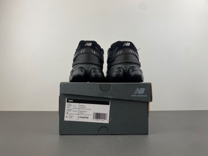 New Balance 9060 Shoe Palace Black Silver U9060PNR