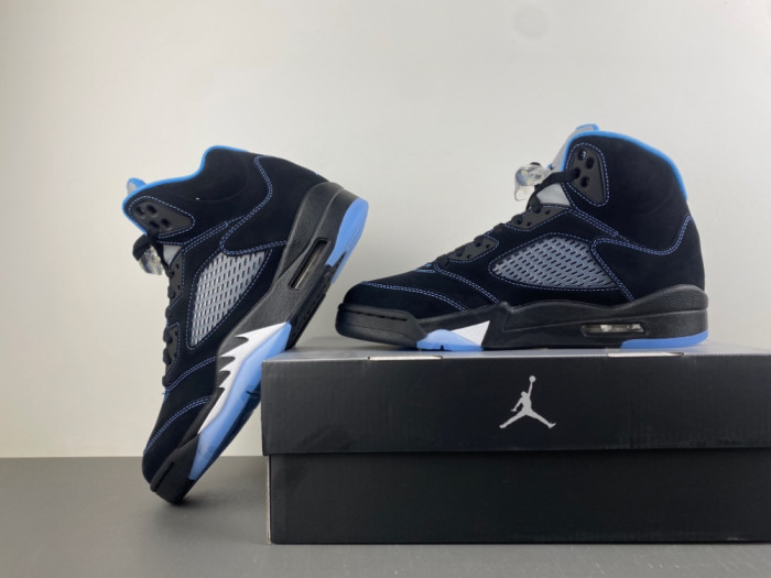 Air Jordan 5 Retro Black University Blue DD0587-008