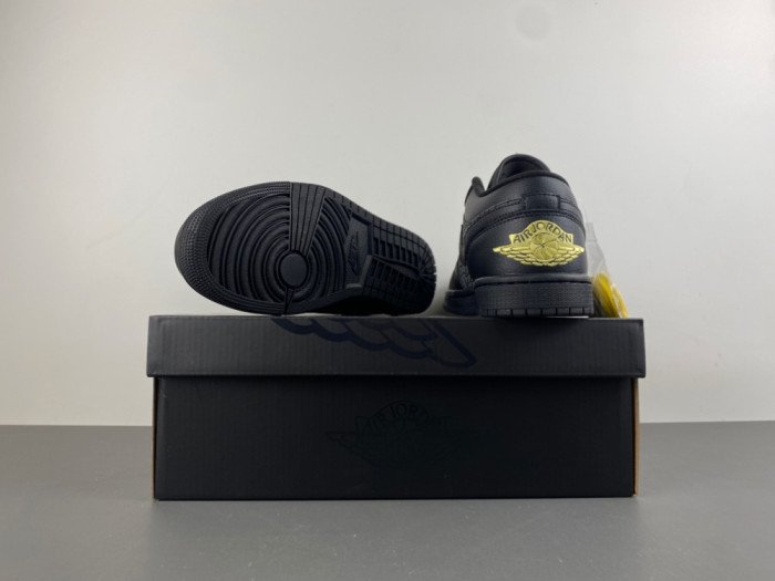 Air Jordan 1 Low Black Elephant Print IM6568-010