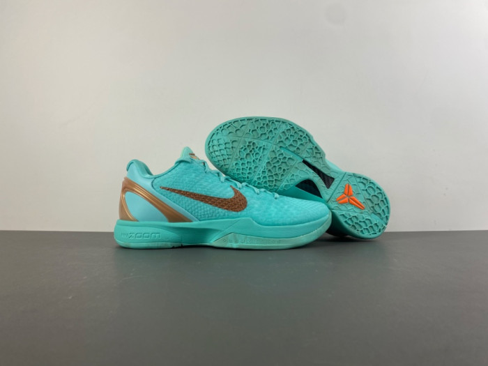 Nike Kobe 6 Protro Jalen Brunson Statue of Liberty IQ5774-300